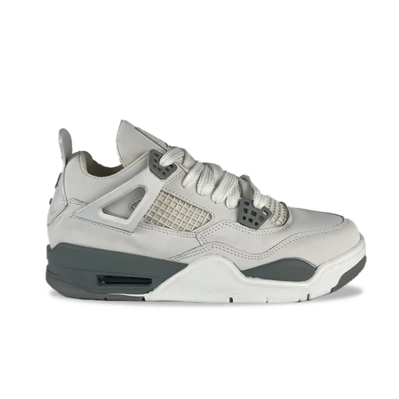 کتونی نایک جردن 4 سفید طوسی